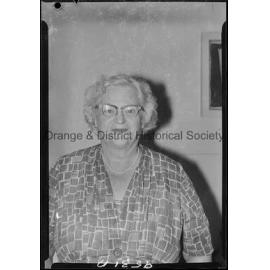 Passport photo Mrs Herb Lapham