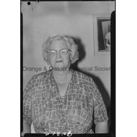 Passport photo Mrs Herb Lapham