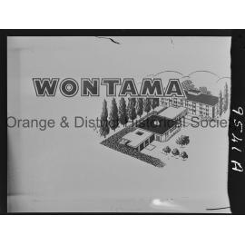 Copy artist's impression of Wontama Home for the Aged