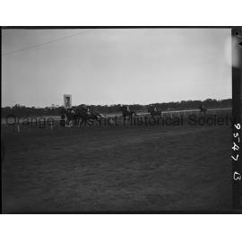 Orange race finishes