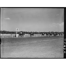 Orange race finishes
