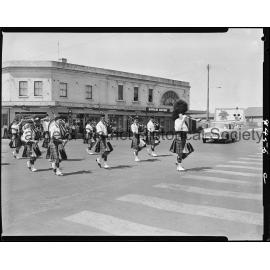 Band parade at the first Orange Festival of Arts