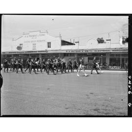 Band parade at the first Orange Festival of Arts