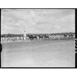 Orange race finishes