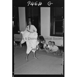 Police Boys' Club judo training