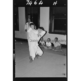Police Boys' Club judo training