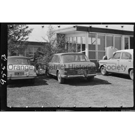 Austin 1800 sedans on test run