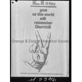 Copy Churchill poster