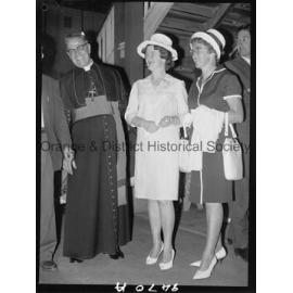 Catholic Bishop of Bathurst, the Reverend Dr A R Thomas visits Orange