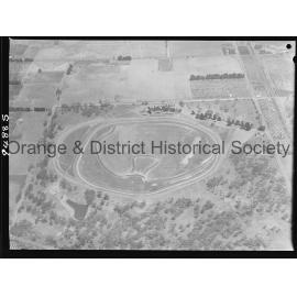 Aerial photograph of Towac Motor Racing Circuit