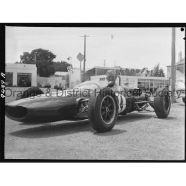 Max Stewart in his Rennmax racing car