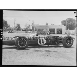 Max Stewart in his Rennmax racing car
