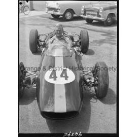 Max Stewart in his Rennmax racing car