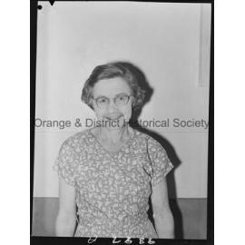 Passport photo Miss M Glasson