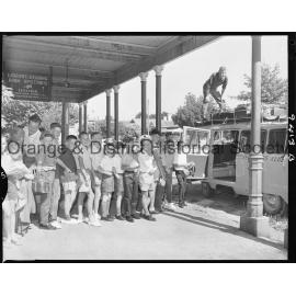 Police Citizens Boys' Club members trip