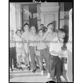 Police Citizens Boys' Club members trip