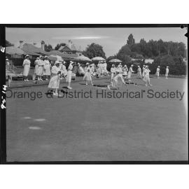 Official opening of Newstead Womens' Bowling Club