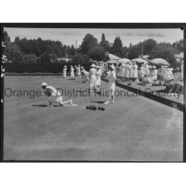 Official opening of Newstead Womens' Bowling Club