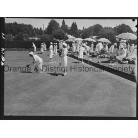 Official opening of Newstead Womens' Bowling Club