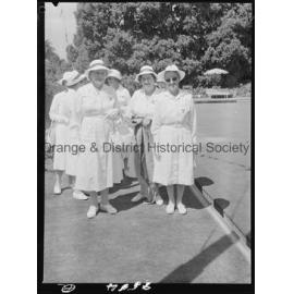 Official opening of Newstead Womens' Bowling Club