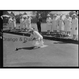 Official opening of Newstead Womens' Bowling Club