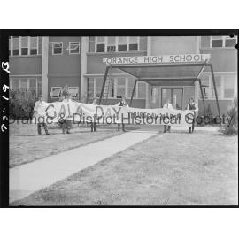 Orange High School Gala Day banner