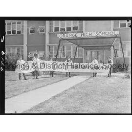 Orange High School Gala Day banner