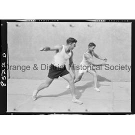Handball exhibition double match with Carl Wilkins and Joe Fahy