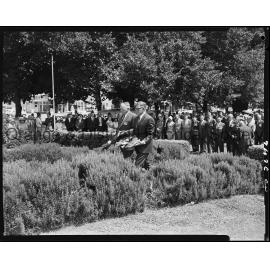 Tribute for Sir Winston Churchill at Robertson Park