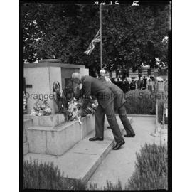 Tribute for Sir Winston Churchill at Robertson Park