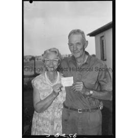 Lottery winners Leo and Eileen Vaughan