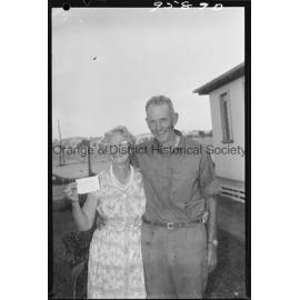 Lottery winners Leo and Eileen Vaughan