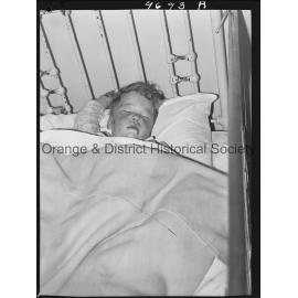 David Collyer at hospital