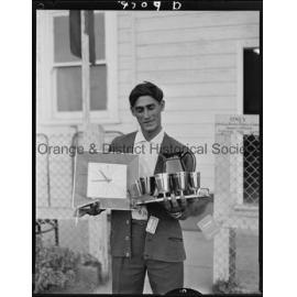 Orange Jockey Club trophies