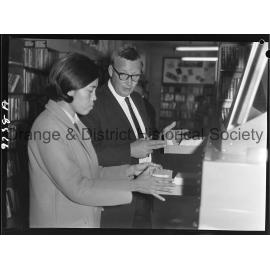 Orange City Library visitor