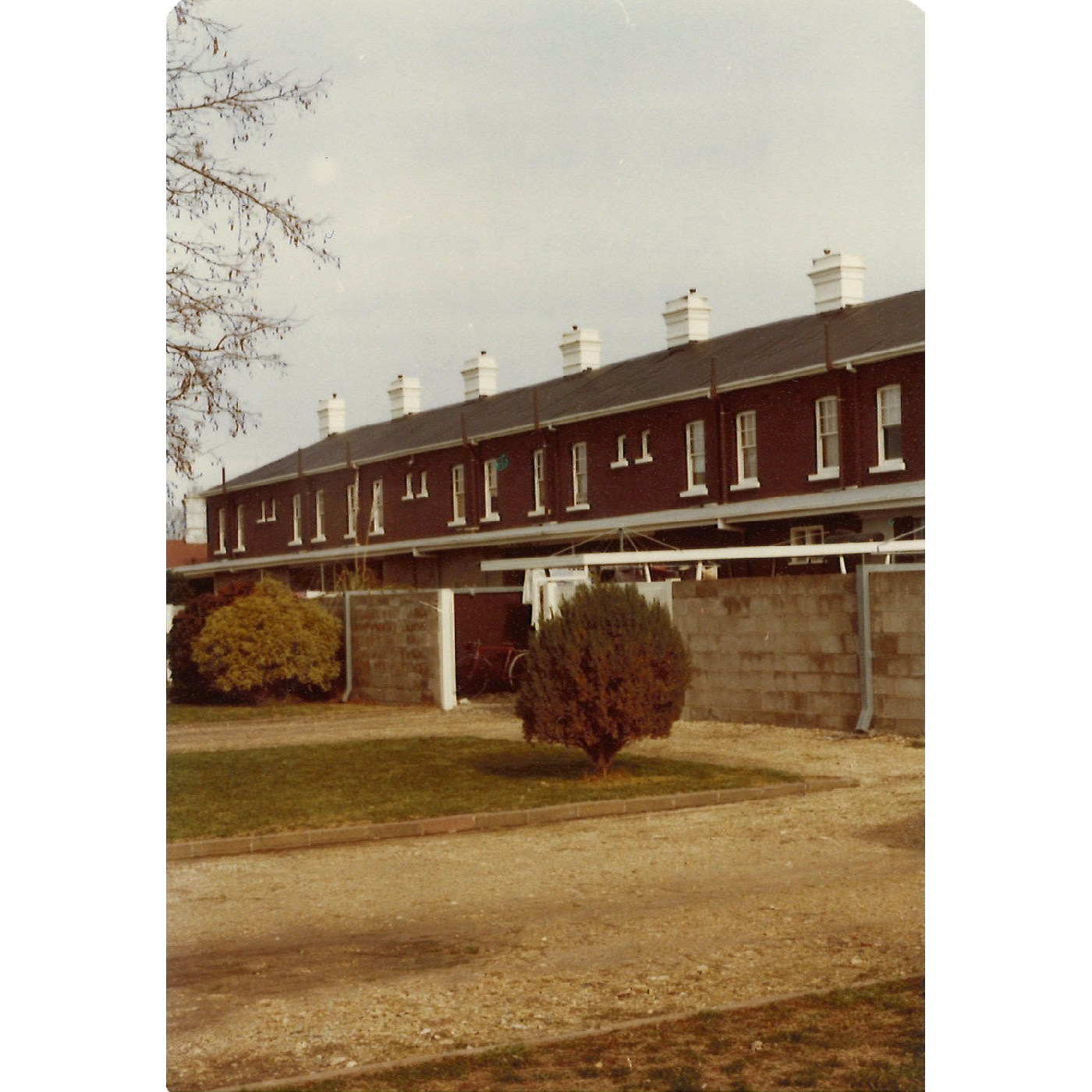 Rear view of Bowen Terrace