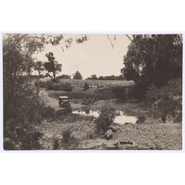 Pretty scene on a country road