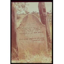 Headstone of Charles Corse, Ophir Cemetery