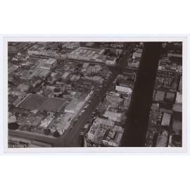 Aerial view of city centre