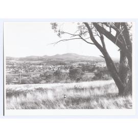 View west from the Botanic Gardens