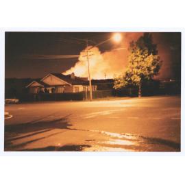 Macquarie Worsted Woollen Mills fire