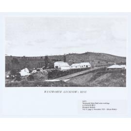 Wentworth Main Mine workings, Lucknow