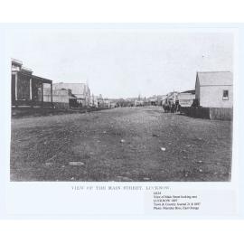 View of Main Street Lucknow