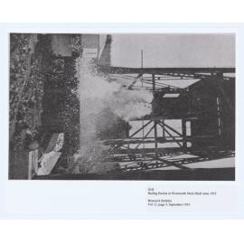 Bailing bucket at Wentworth Main Mine