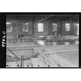 Progress on new CWD building