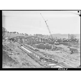 Treatment works progress shots