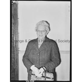 Passport photo Mrs Wright