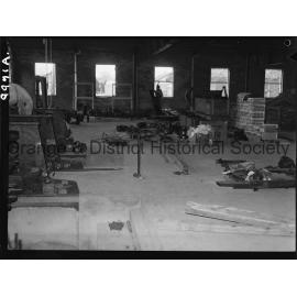 Installing the new printing press at the Central Western Daily