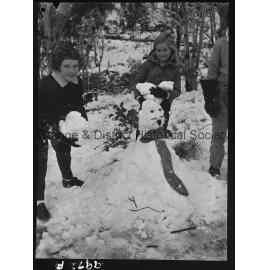 Heavy snow on Mount Canobolas