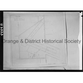 Copy plan of section of Orange Aerodrome